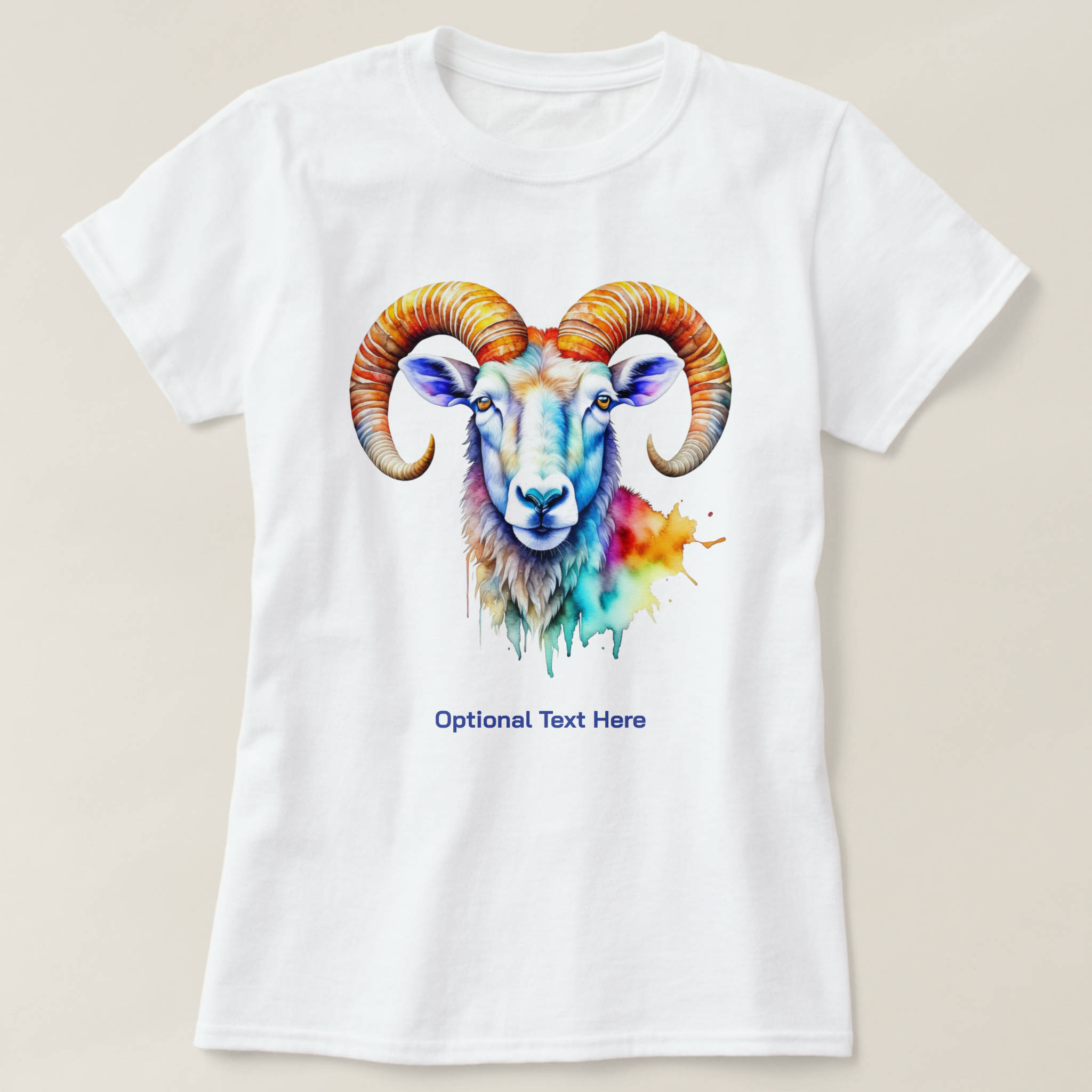 Personalize your colorful t-shirt