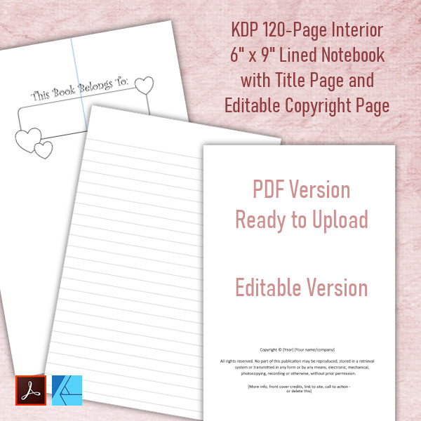 KPD lined notebook free